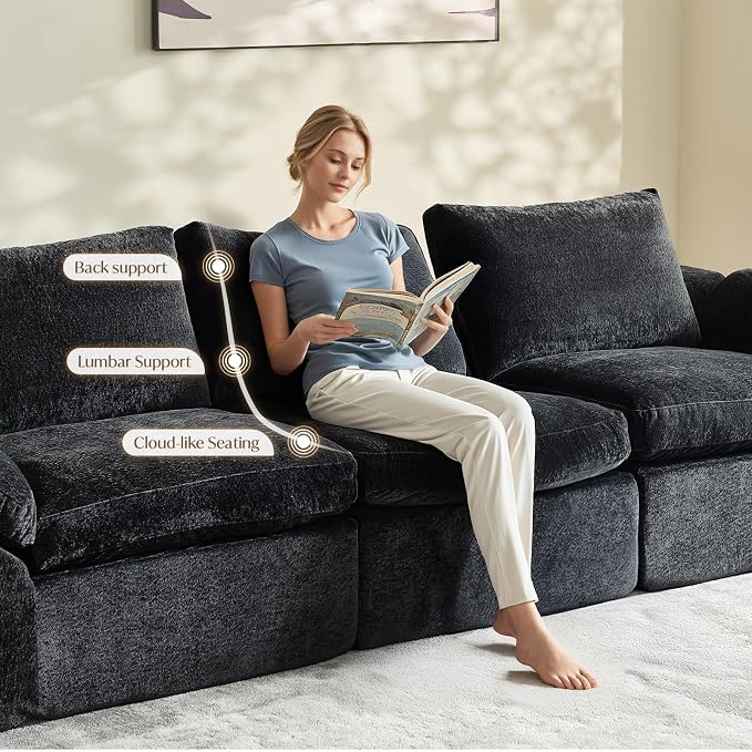 Vamcheer U Shaped Cloud Couch - Image 3