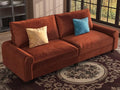 EASE MOOSE 88.5" Large Seat Velvet Loveseat Sofa, Modern Deep Seat Couches by EASEMOOSE