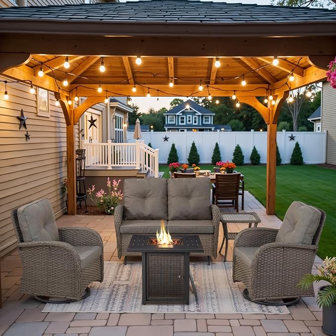 Belord 5 Pieces Patio Furniture Set by Belord