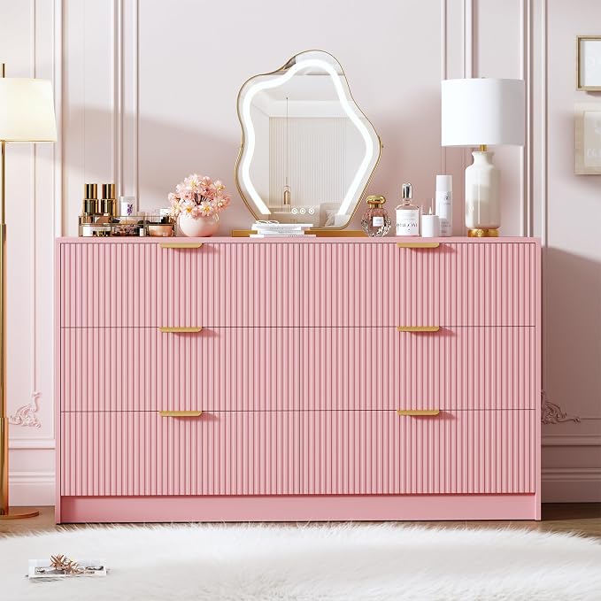 Garvee 6 Drawers Dresser for Bedroom - Image 3