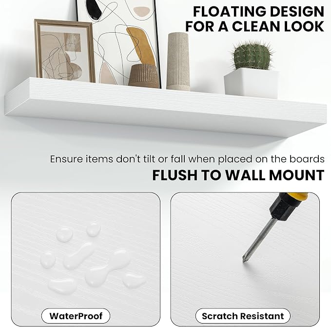 Fun Memories 55 Inch Floating Shelves - Image 4