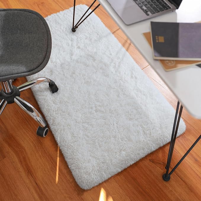 Ophanie Small Rug Washable Non Slip Throw Bedside Area Rugs, Fluffy Soft Mini - Image 6