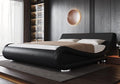 Allewie King Size Upholstered Platform Bed Frame by Allewie