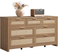 SICOTAS 7 Drawer Dresser for Bedroom, Large Chest of Drawers for Bedroom by SICOTAS