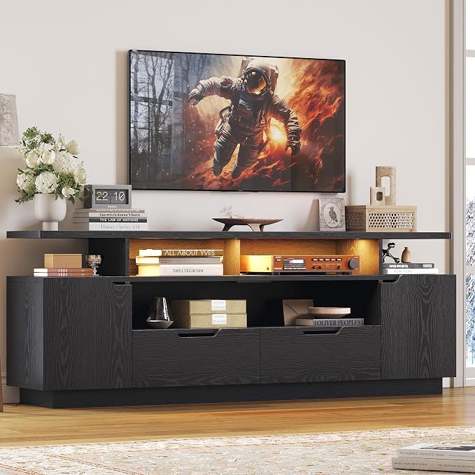 IRONCK TV Stand for TVs 85 inch by IRONCK