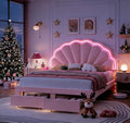HIFIT Full Size Upholstered Smart LED Bed Frame by HIFIT