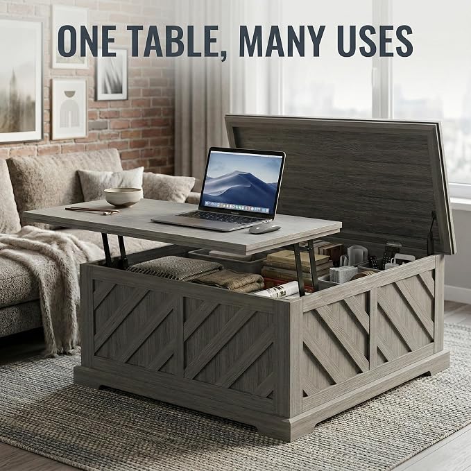 Amada Lift Top Coffee Table - Image 6