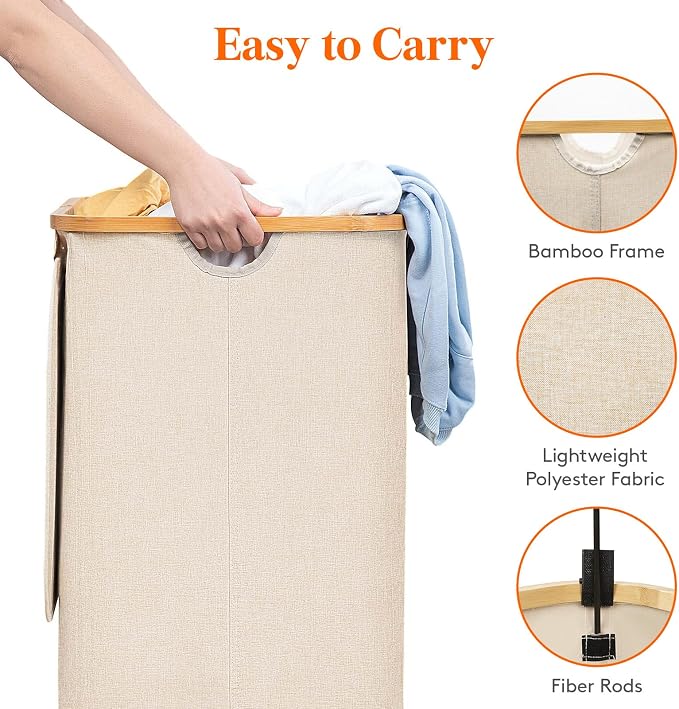 Lifewit 120L Laundry Basket - Image 6