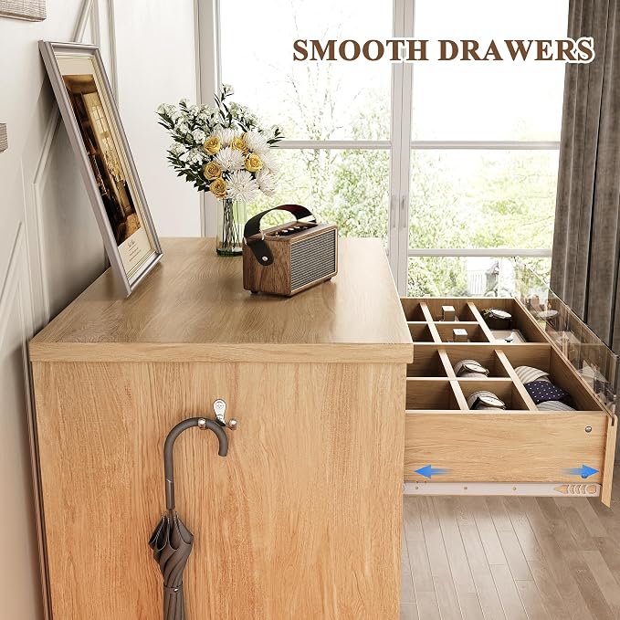 Jocoevol 5 Drawer Dresser for Bedroom - Image 6
