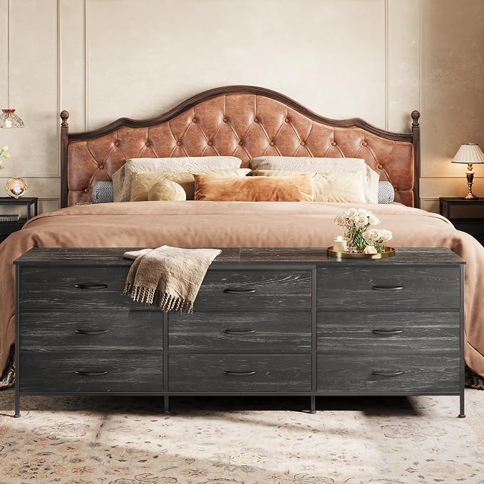 Huuger 63 Inch Dresser for Bedroom, Dresser for Closet - Image 2