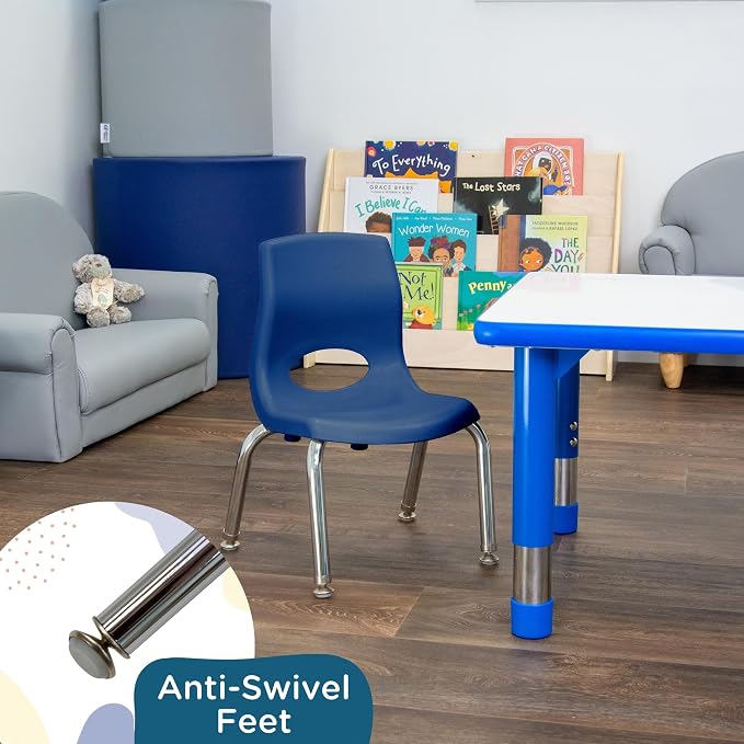 Children’s Factory MyPosture Plus 8" Chair, 2 Pack, Stackable Ergonomic Seating - Image 5