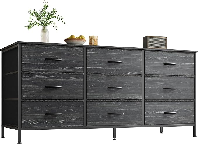 Huuger 9 Drawer Dresser, 47 Inch TV Stand by Huuger