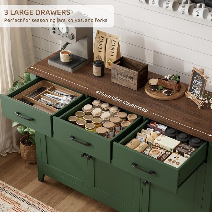 HORSTORS 47" Buffet Cabinet - Image 7
