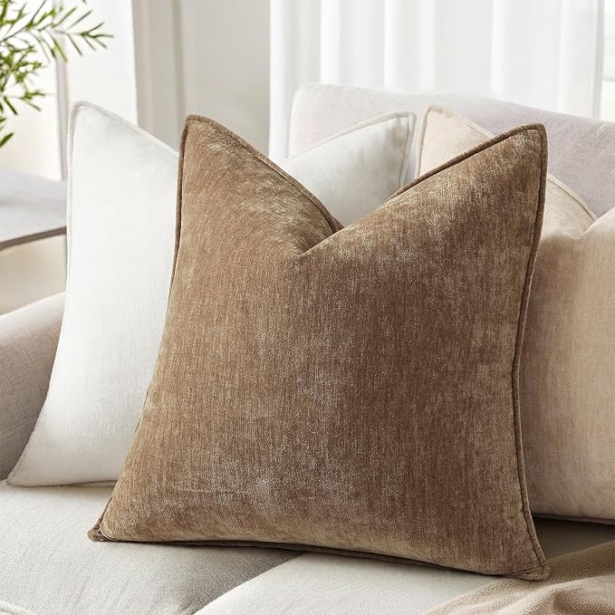 decorUhome Summer Couch Throw Pillow Covers 16x16 Set of 2, Decorative Soft - Image 3