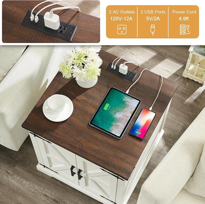 Barnyatoh Farmhouse End Table - Image 6
