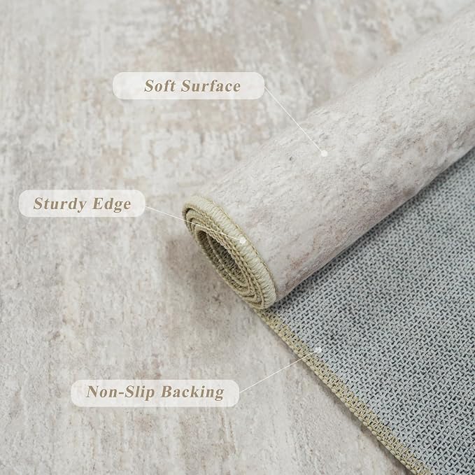 3x10 Washable Hallway Runner Rug - Image 6