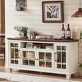 SAVOR LIFE Large Sideboard Buffet Cabinet by SAVORLIFEFurniture