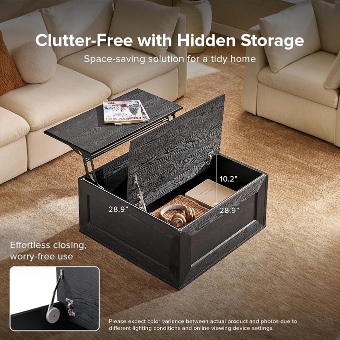 mopio Blake Lift Top Coffee Table - Image 5
