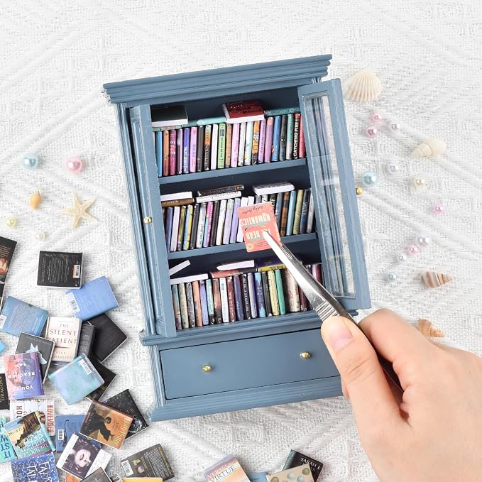 Anxiety Bookshelves, Anxiety Bookshelf, Handcrafted Mini Bookshelf - Image 4