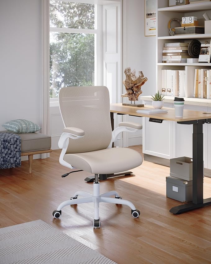 MUXX.STIL Office Chair, PU Leather Ergonomic Desk Chair - Image 6