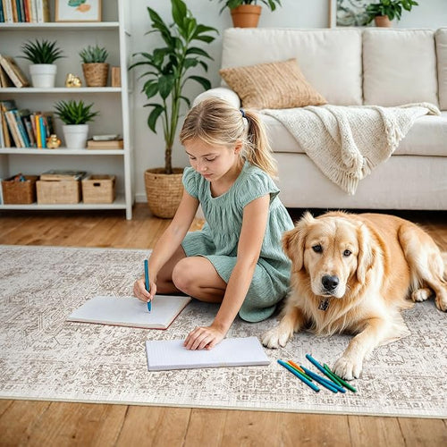 3x8 Washable Hallway Runner Rug - Image 2