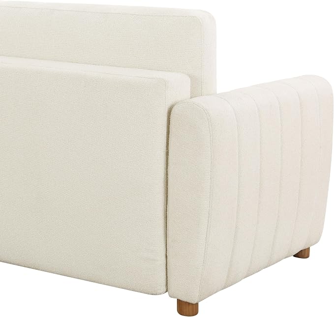 Serta Galway 91.7" Convertible Sleeper Sofa, Queen Size, Wall-Hugging - Image 8