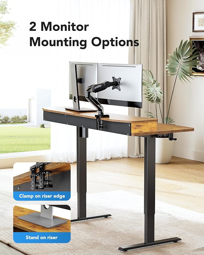 HUANUO 48″ x 24″ Electric Standing Desk - Image 3