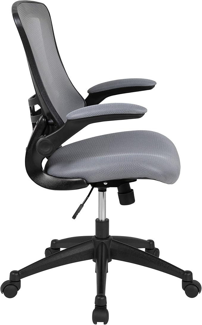 Flash Furniture Kelista Office Chair, Dark Gray Mesh - Image 8