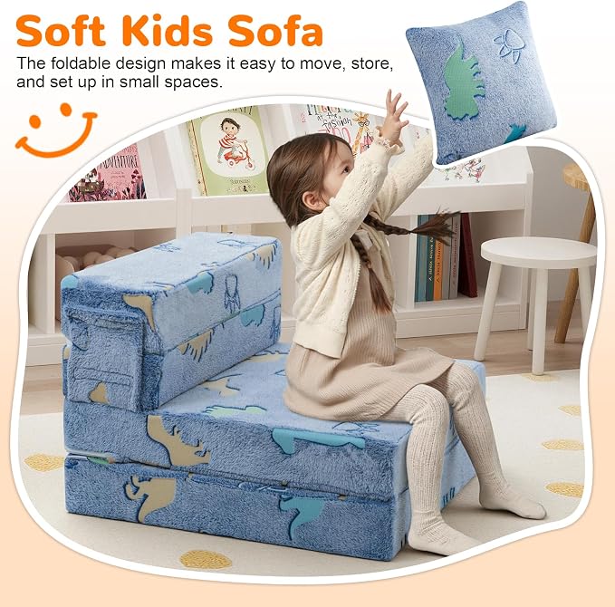 MeMoreCool Foldable Futon Chair Bed - Image 2