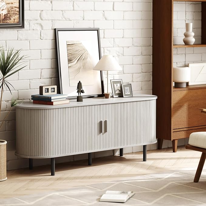 ONBRILL 55" TV Stand with Power Outlet - Image 5