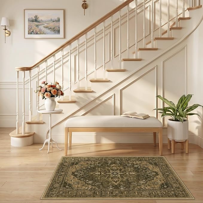 RELEANY Area Rugs 2'6"x4' Kitchen Rugs Entry Rug Small Rugs - Image 2