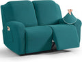 TAOCOCO Recliner Loveseat Slipcover, 6 Pieces Dual Recliner Sofa Covers by TAOCOCO