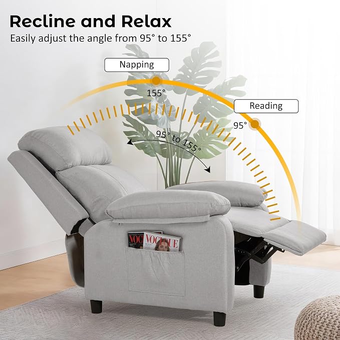 Korser Recliner Chair, Reading Chair - Image 3