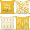 YCOLL Pillow Covers 16x16 Set of 4, Modern Sofa Throw Pillow Cover, Decorative by PillowCoversExpert