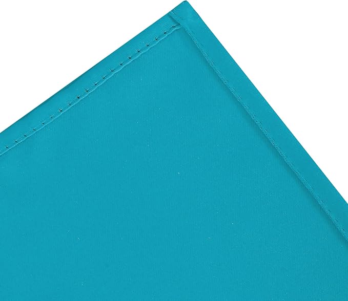 LEMOMO Teal Blackout Curtains 34 x 54 Inch Length/Set of 2 Curtain - Image 8