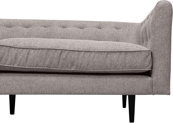 Armen Living Annabelle 80" Modern Gray Fabric Sofa - Image 6