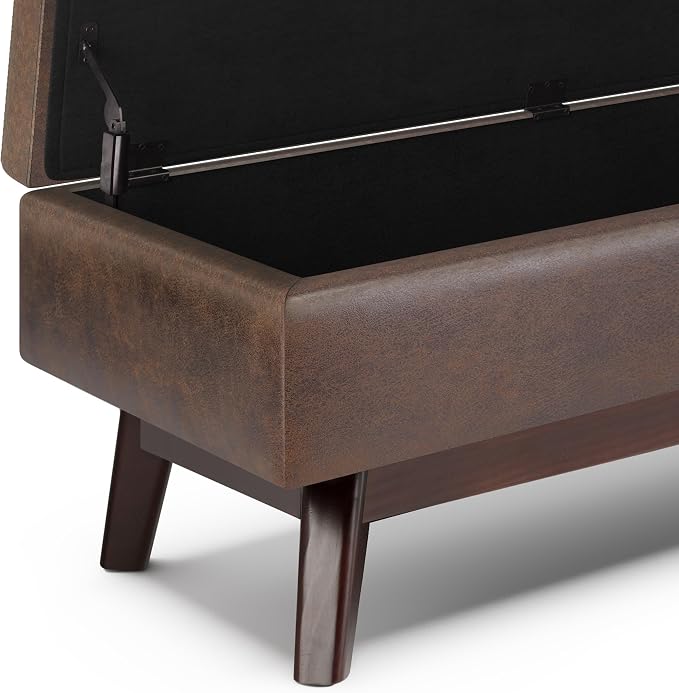 SIMPLIHOME Owen Rectangular Storage Ottoman - Image 7