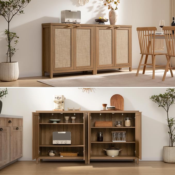 SICOTAS Sideboard Buffet Cabinet - Image 9