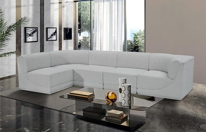 Meridian Furniture 118Grey-Sec5A Ollie Collection Modern | Contemporary Modular - Image 2