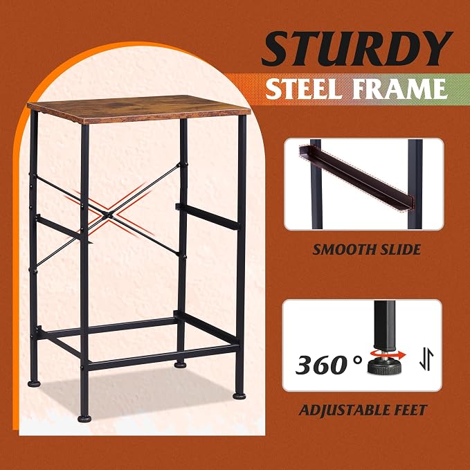 WLIVE Nightstand, Nightstand - Image 7