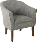 HomePop Modern Barrel Accent Chair by HomePop