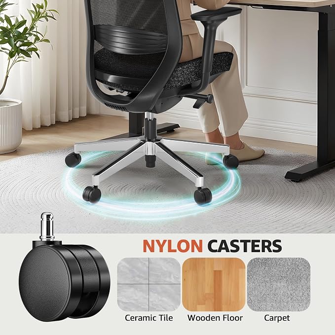 ErgoSift M2 Office Chair Ergonomic Desk Chair High-Back Mesh Desk Chair - Image 10