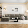 135.4" Cloud Modular Sectional Sofa Couch by Settab
