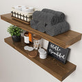 BAOBAB WORKSHOP Wood Floating Shelves by BAOBABWORKSHOP