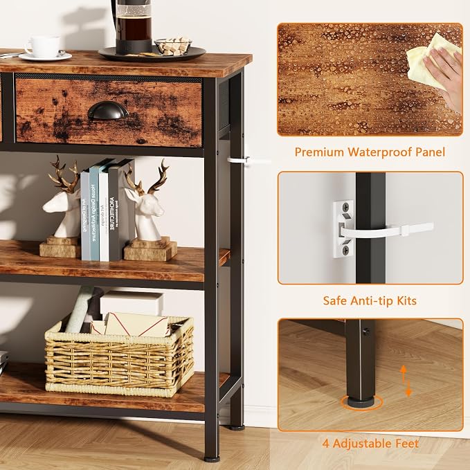 Furologee 47" Console Table - Image 5