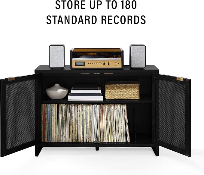 Crosley Furniture Kenji Media Console, Record Player Stand - Image 6