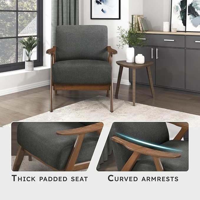 Lexicon Mid Century Modern Accent Chair - Image 5