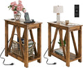 WLIVE End Tables Living Room Set of 2 by WLIVE