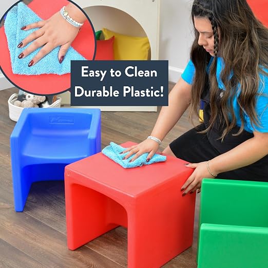 Children's Factory Cube Chair, Flexible Seating Classroom Furniture - Image 4