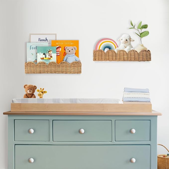 Nursery Book Shelves Set of 2 - Image 2